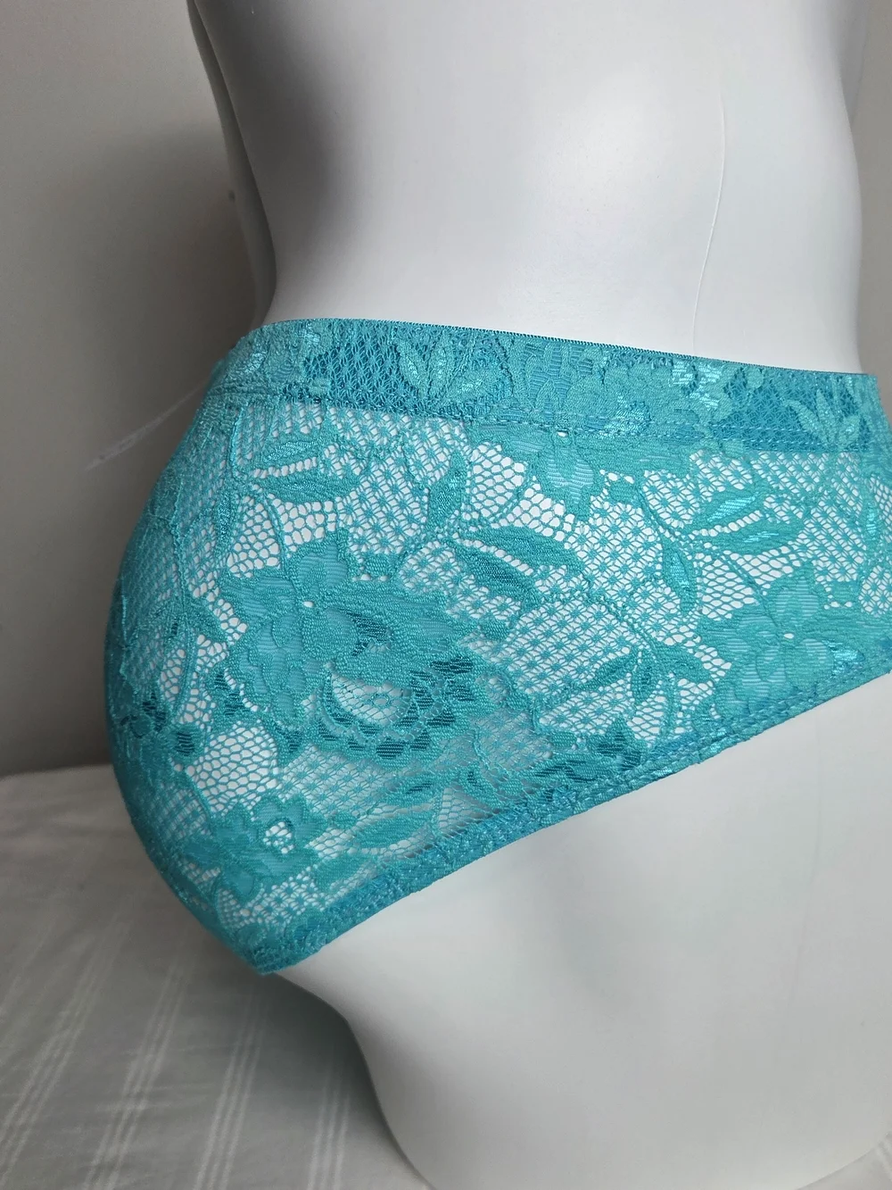 Cosabella Teal Lace Men's Briefs